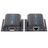 朗強LKV372 HDM延長器通過網線CAT6/CAT7