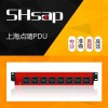SHsap刀式銅排 8位C19大功率彩色PDU