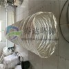 廠家生產(chǎn)散裝機(jī)伸縮布袋 帆布吊環(huán)式伸縮布筒 除塵器軟連接