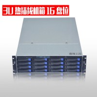 3U機(jī)箱650長16個(gè)熱插拔硬盤位3U工控機(jī)箱E-ATX主板位