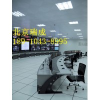四聯監控臺工作控制平臺工作調度操作臺二聯四聯八聯機柜整體臺面