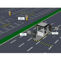 1自動欄桿機高速公路收費系統(tǒng)車牌識別道閘一體機