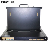 瑞南15.6寸KVM切換器 高清寬屏 1、4、8、16口